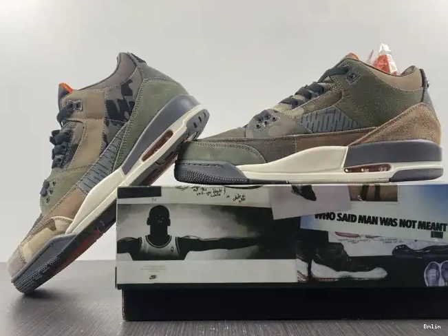 Bmlin Patchwork Retro 3 Jordan Camo DO1830-200 Air 0518